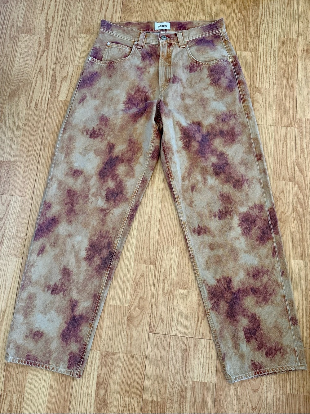 AGOLDE Men’s Tie-Dye Fusion Jeans - 30